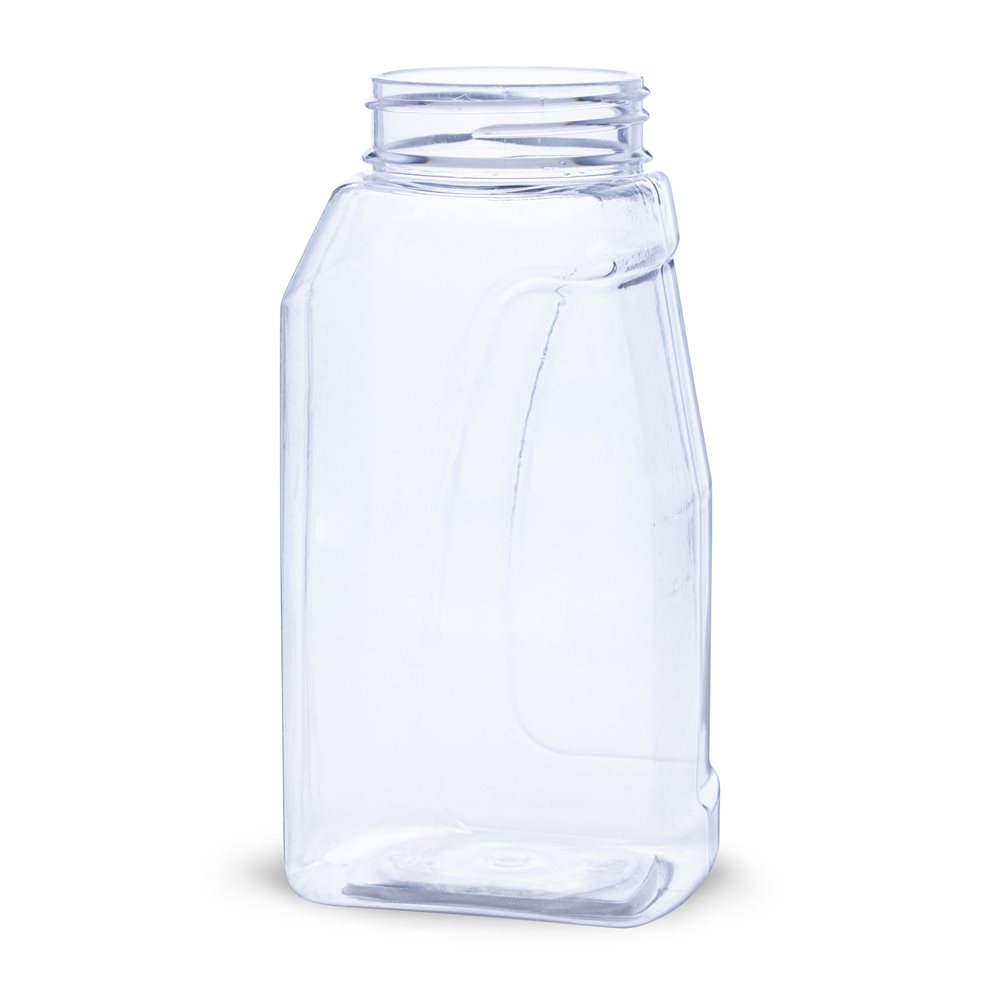 צנצנת 530 סמ"ק 53 מ"מ הברגה דגם "טרפז"