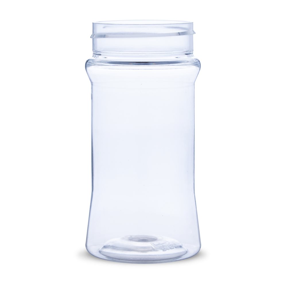 צנצנת 180 סמ"ק 53 מ"מ הברגה שקוף