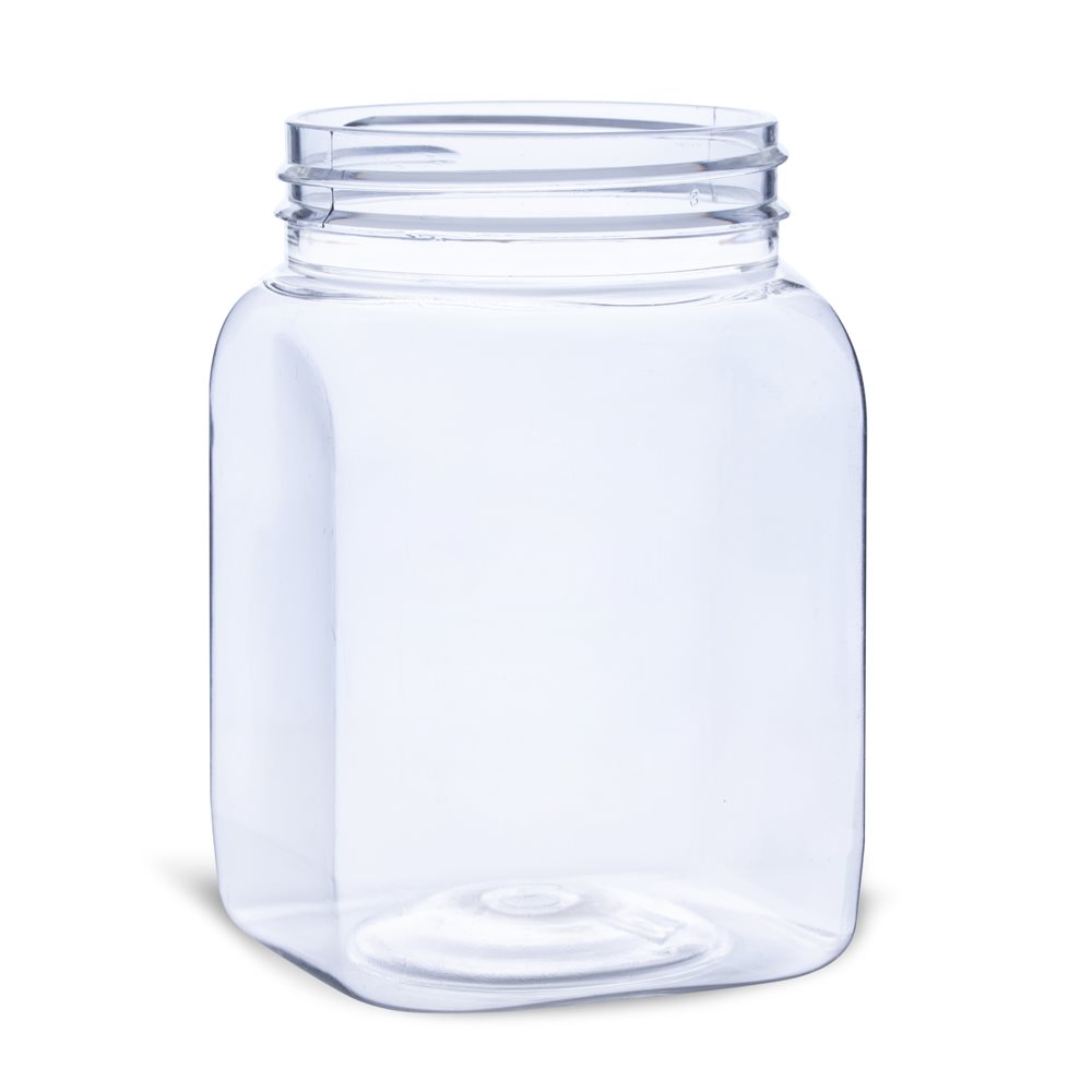 צנצנת 380 סמ"ק 63 מ"מ מרובע