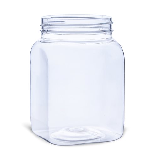 צנצנת 380 סמ"ק 63 מ"מ מרובע