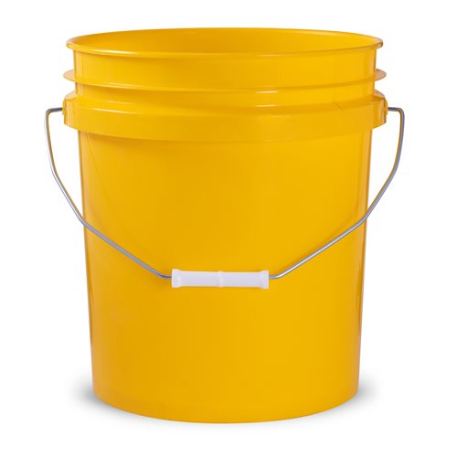 דלי 17 ליטר עם ידית מתכת